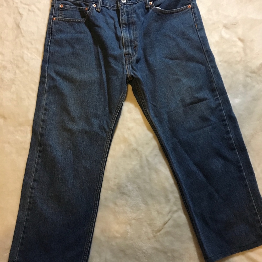 Levi’s high waisted jeans 505s